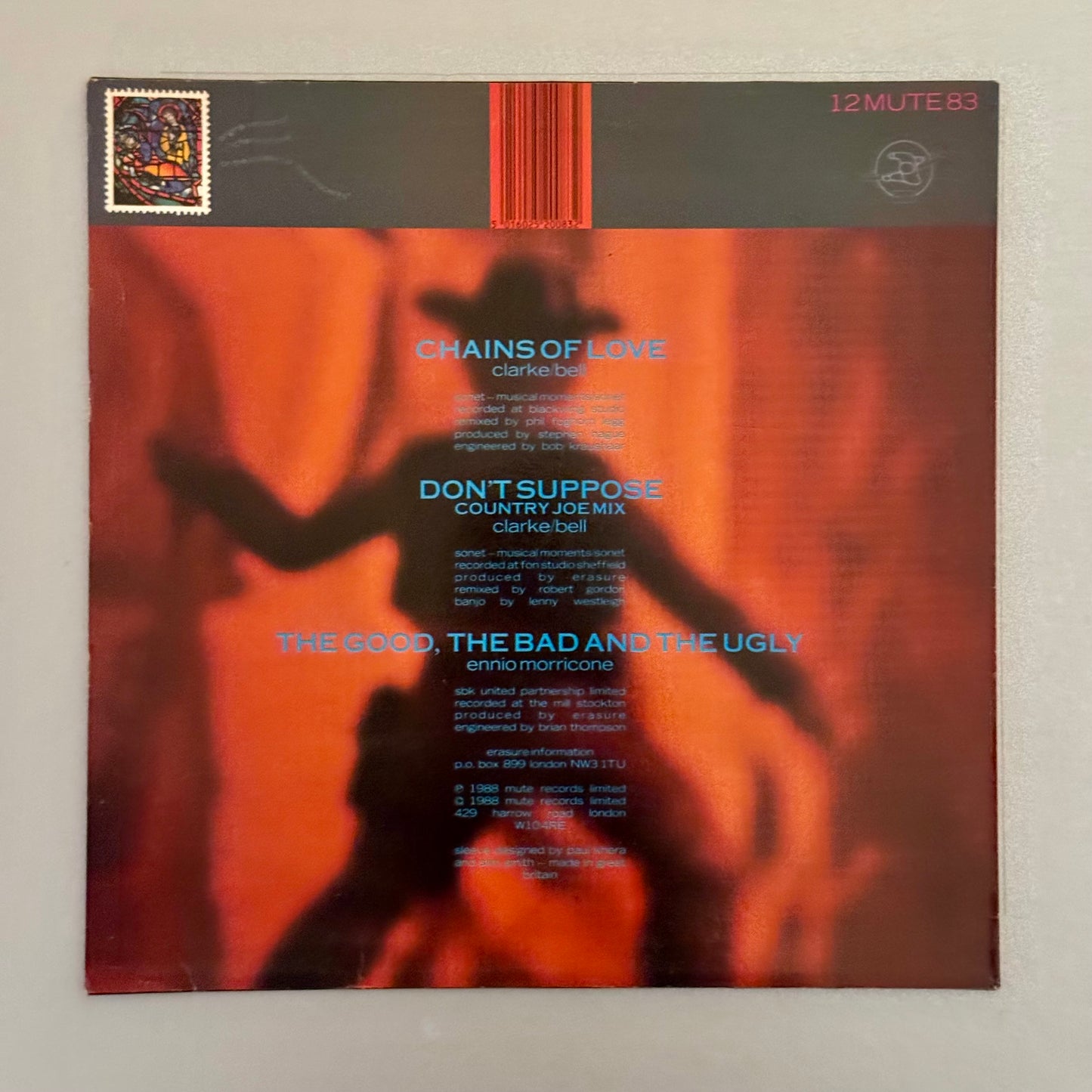 Erasure Chains of Love UK 12” single