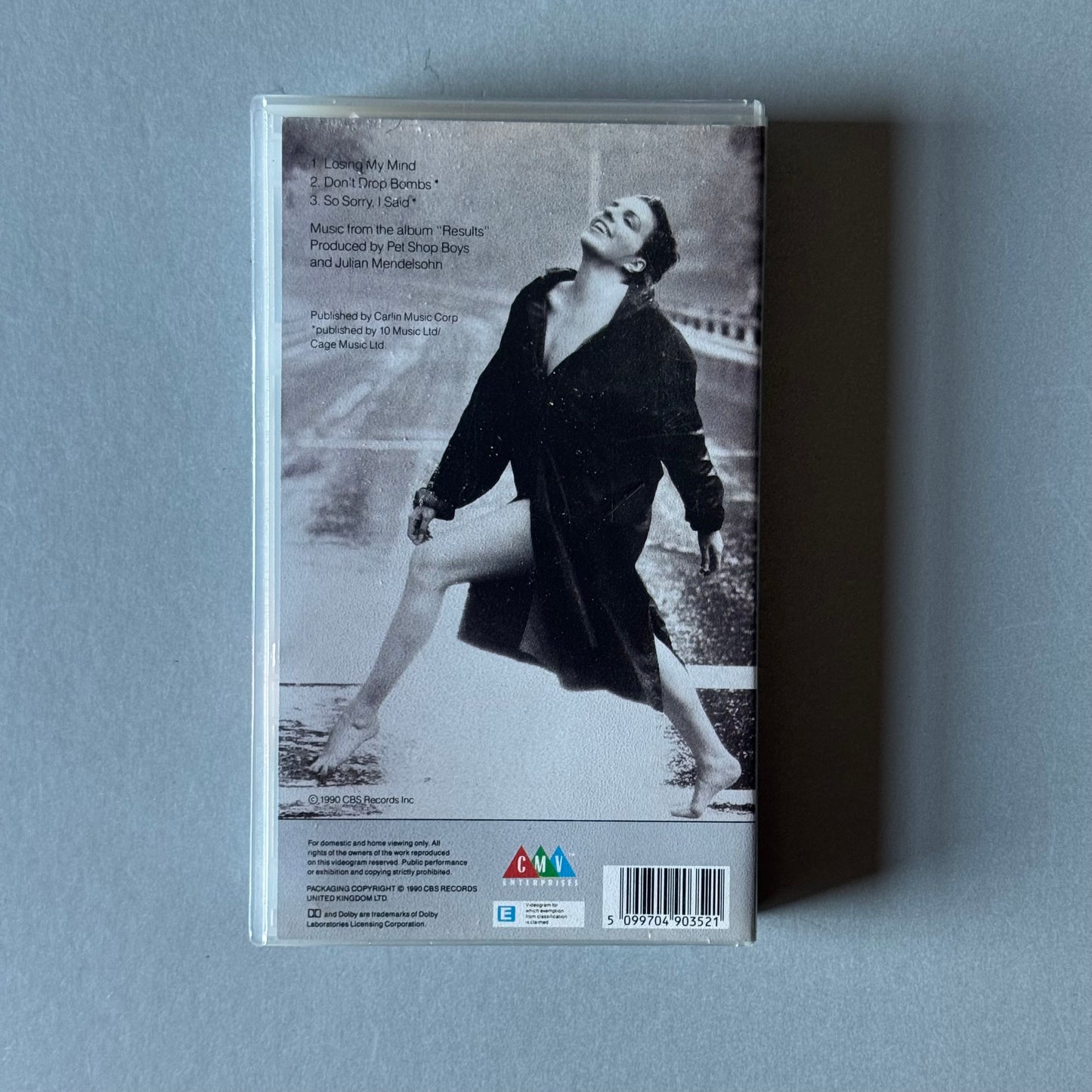 Liza Minnelli Visible Results UK VHS