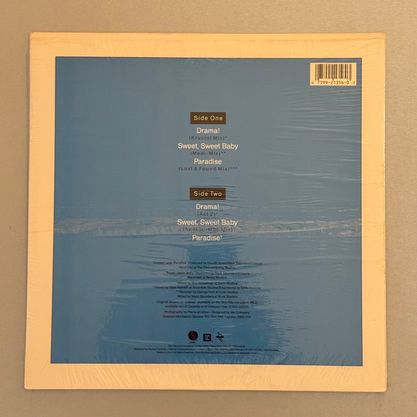 Erasure Drama! US 12” maxi single