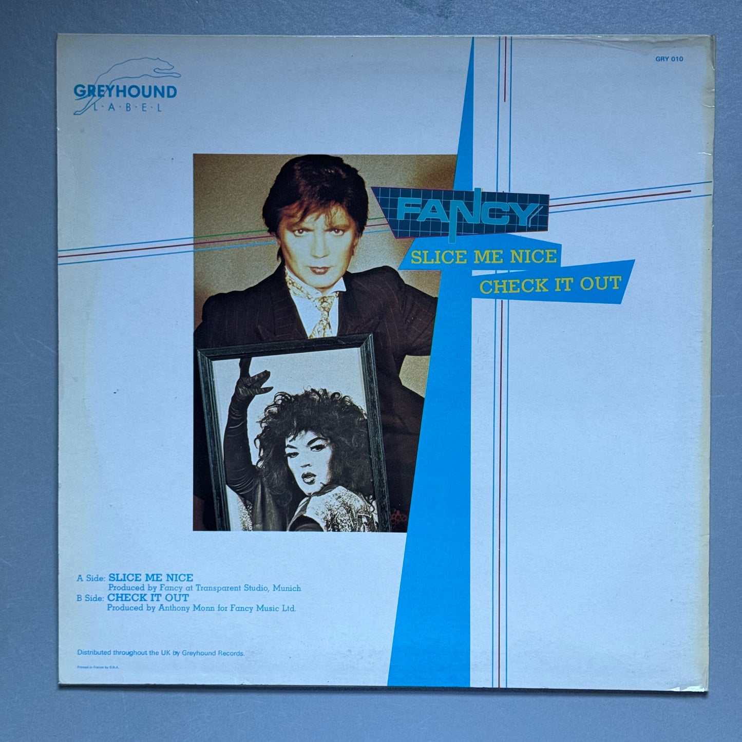 Fancy Slice Me Nice UK 12" single