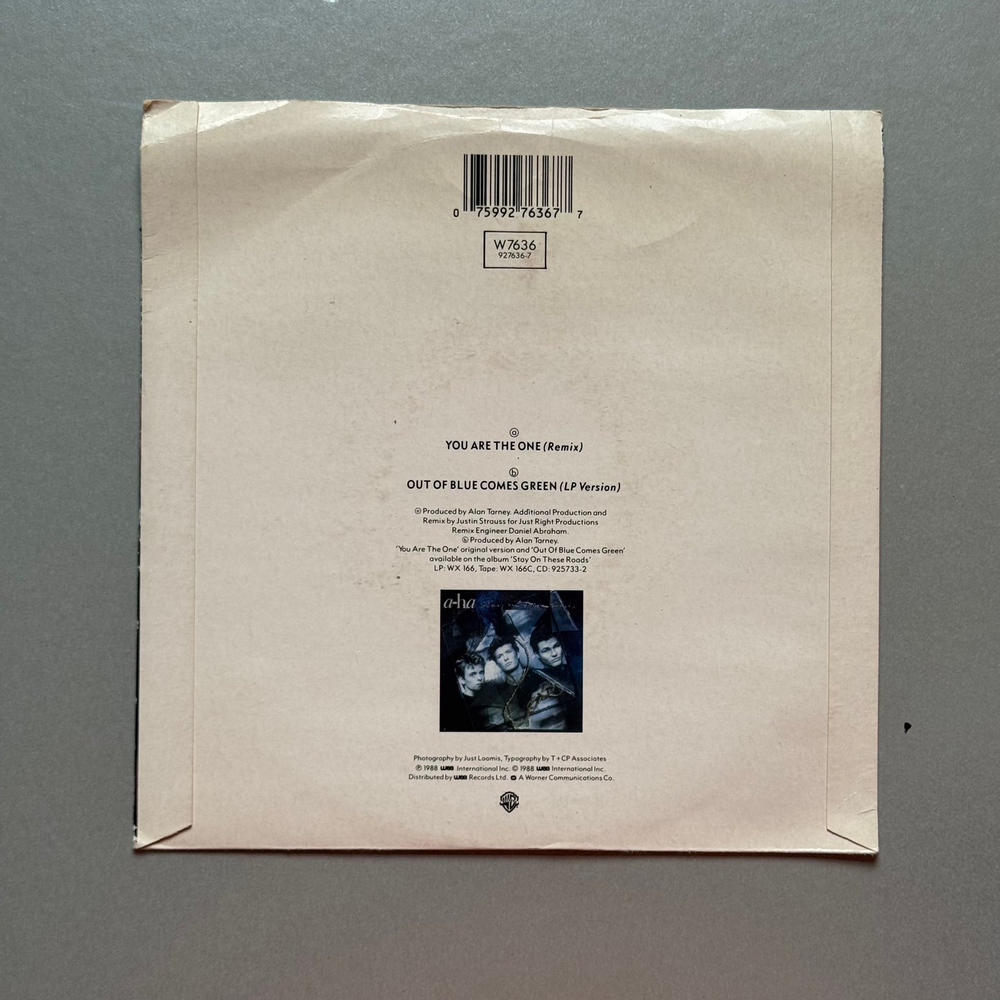 A-ha You Are the One (Remix) UK 7” single