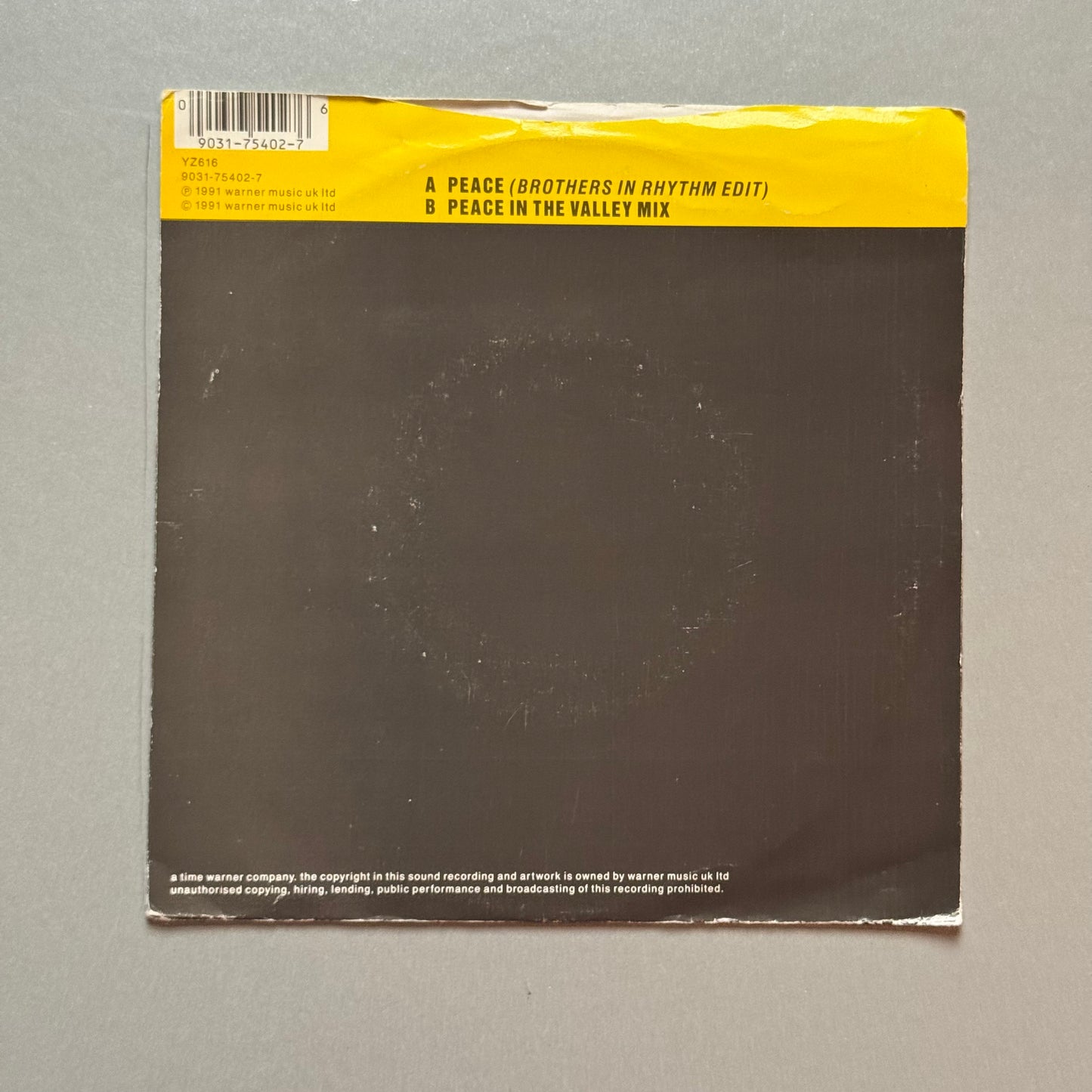 Sabrina Johnston Peace UK 7” single