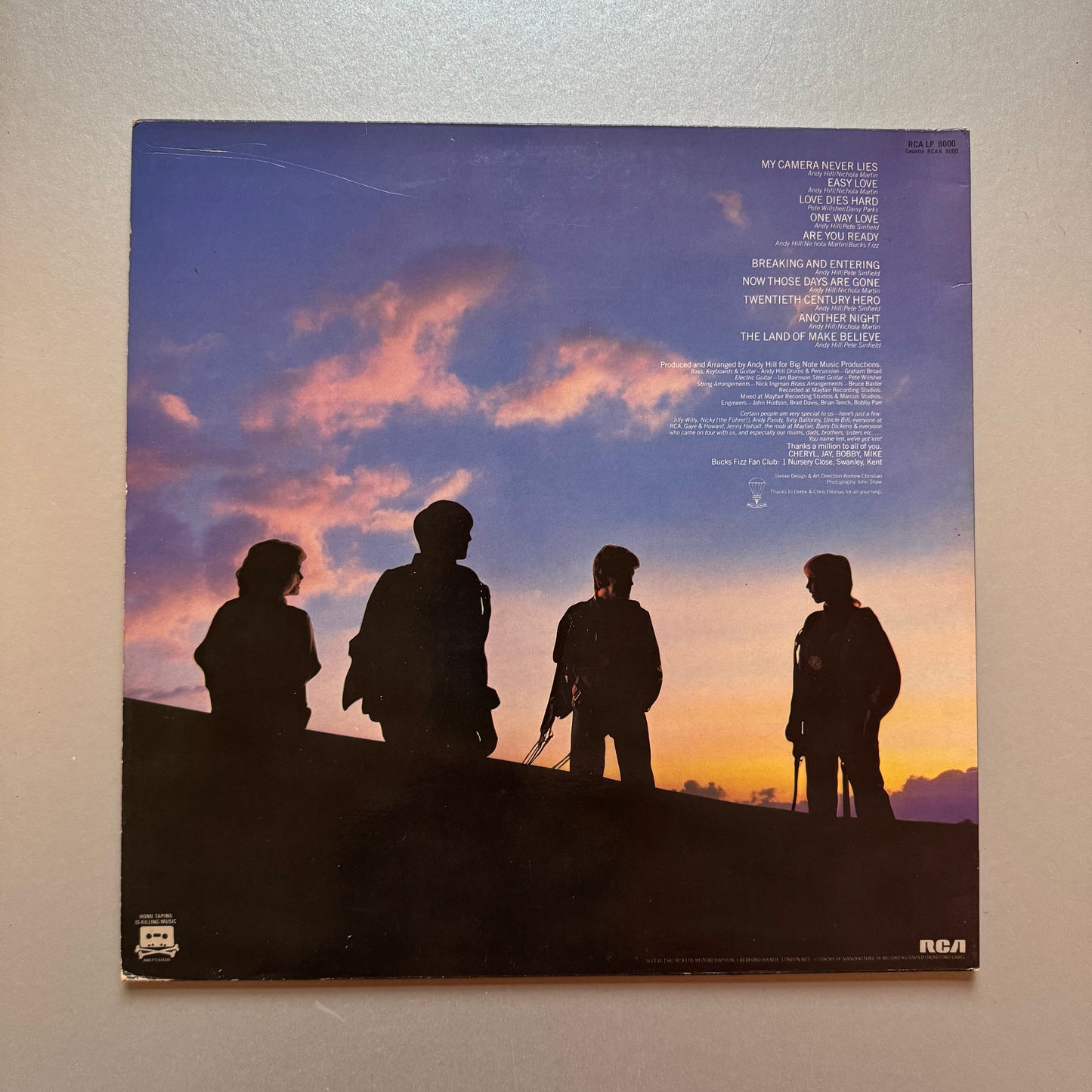 Bucks Fizz Are You Ready? UK vinyl LP