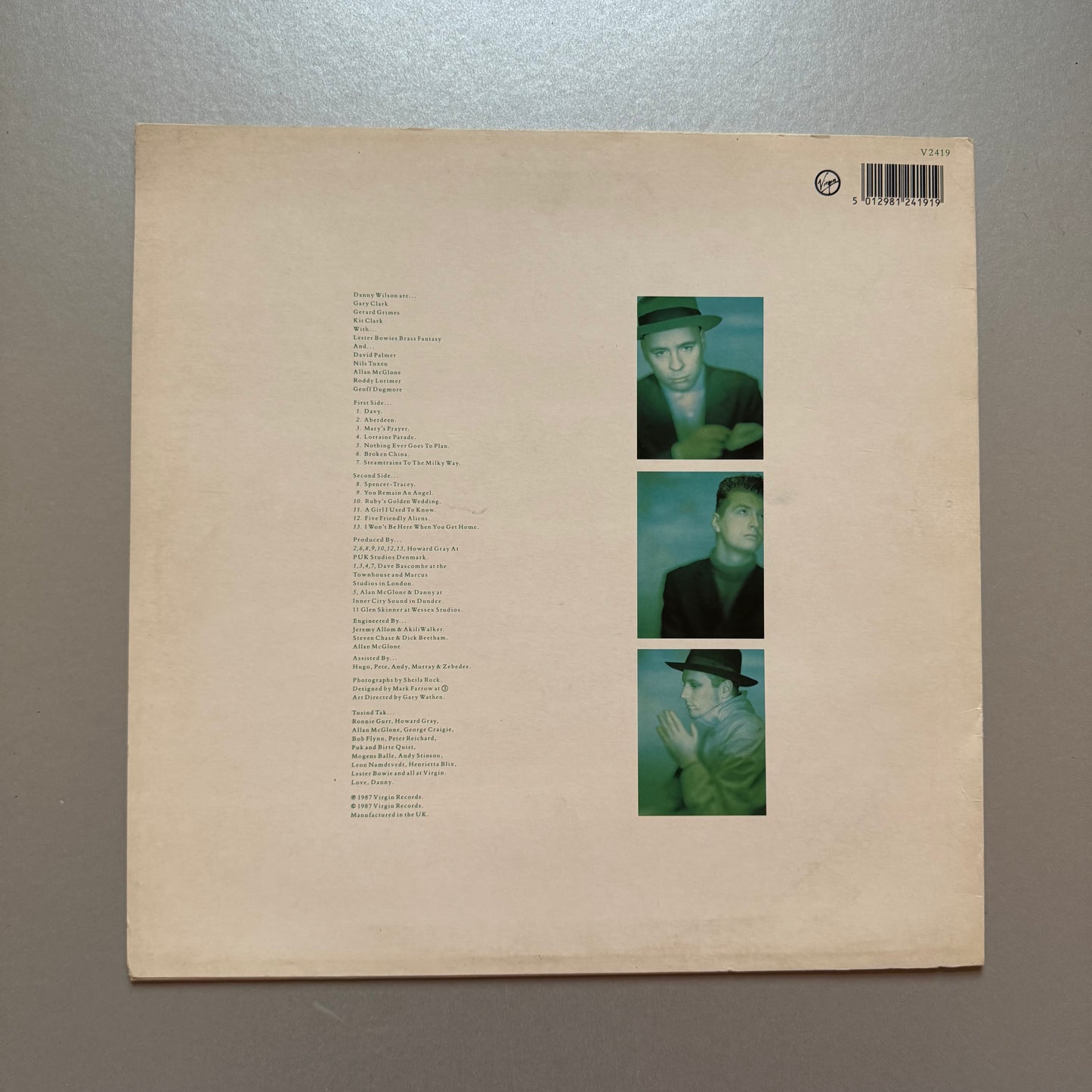 Danny Wilson Meet Danny Wilson UK vinyl LP