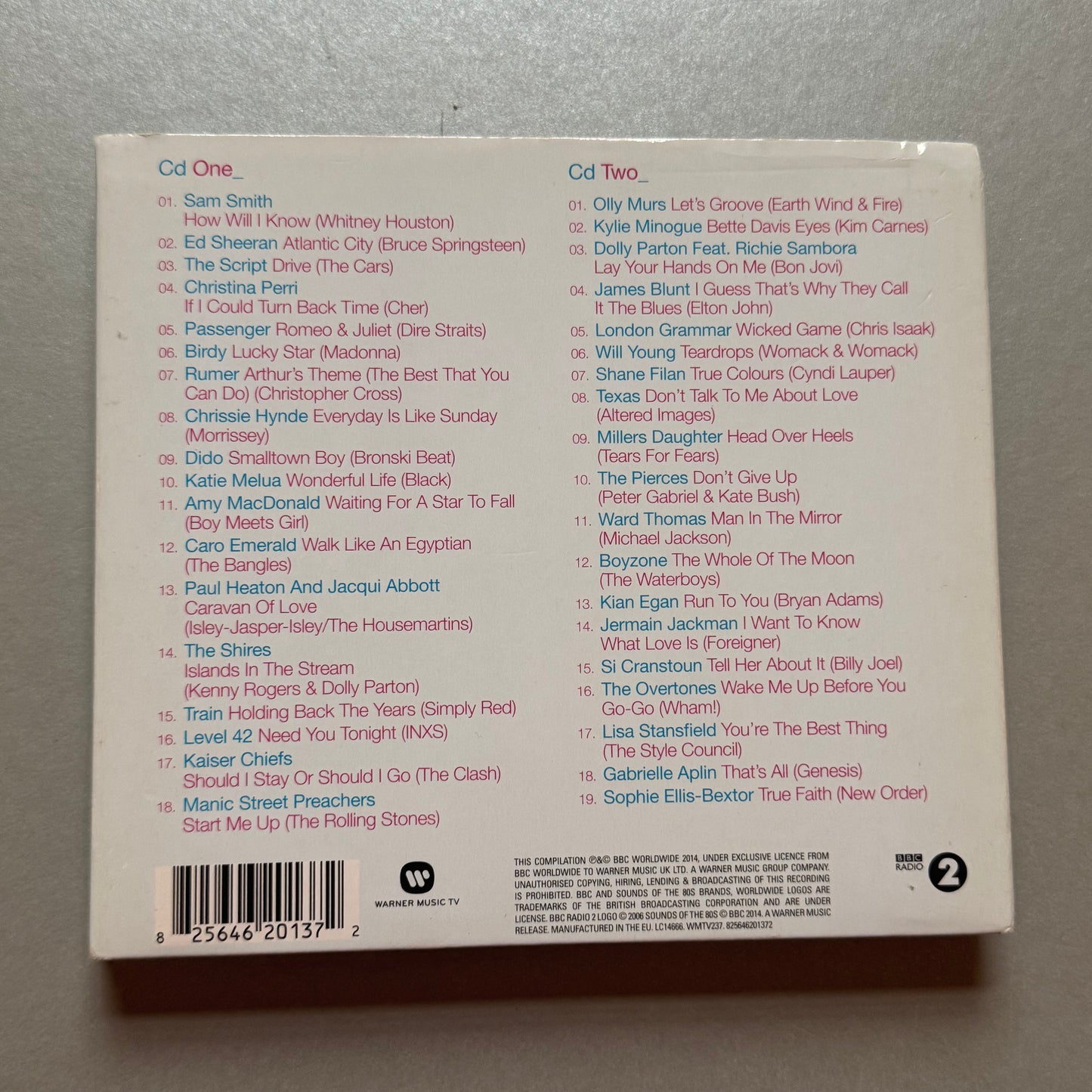 Sounds of the 80s Various Artists UK CD
