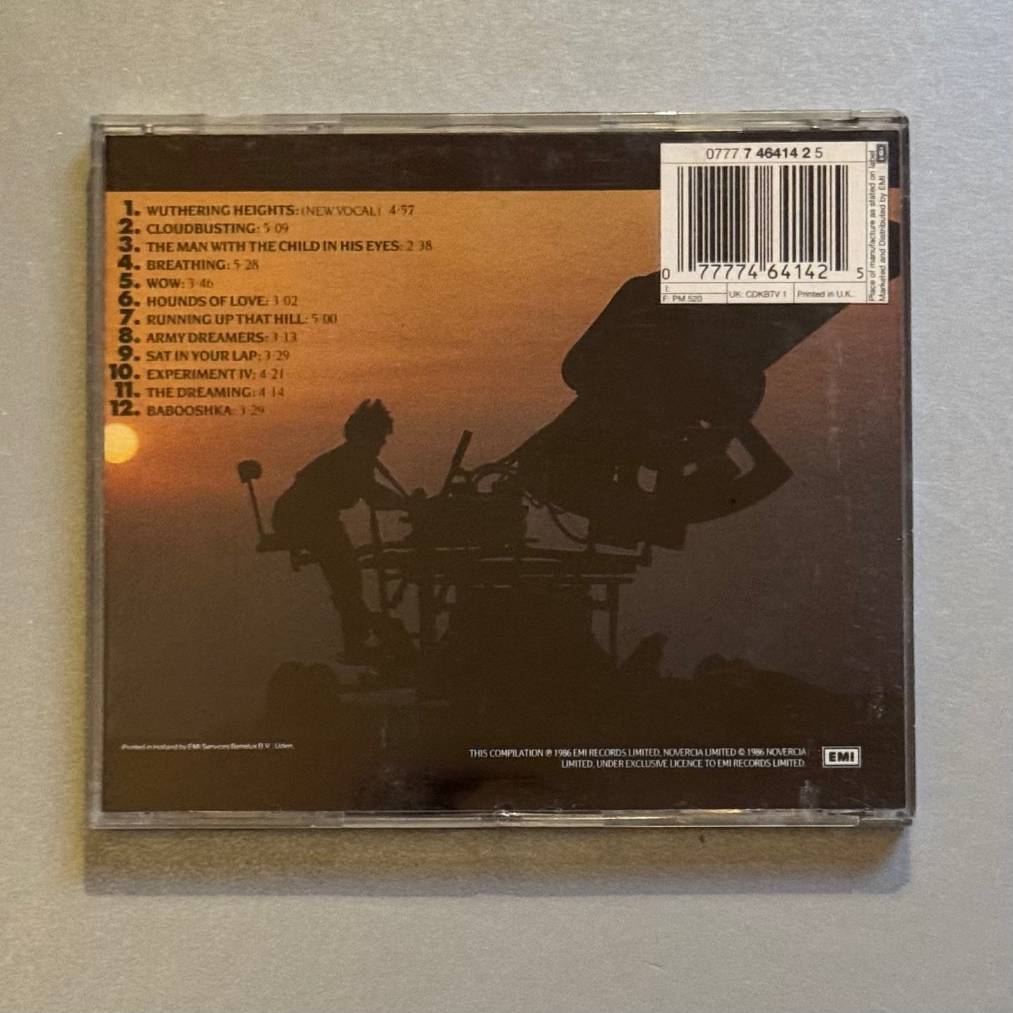 Kate Bush The Whole Story UK CD