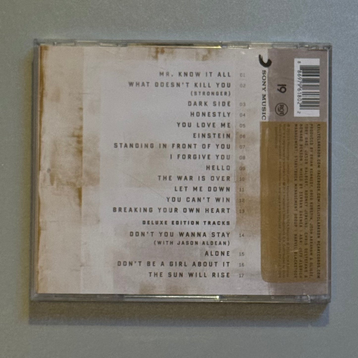 Kelly Clarkson Stronger: Deluxe Edition UK CD