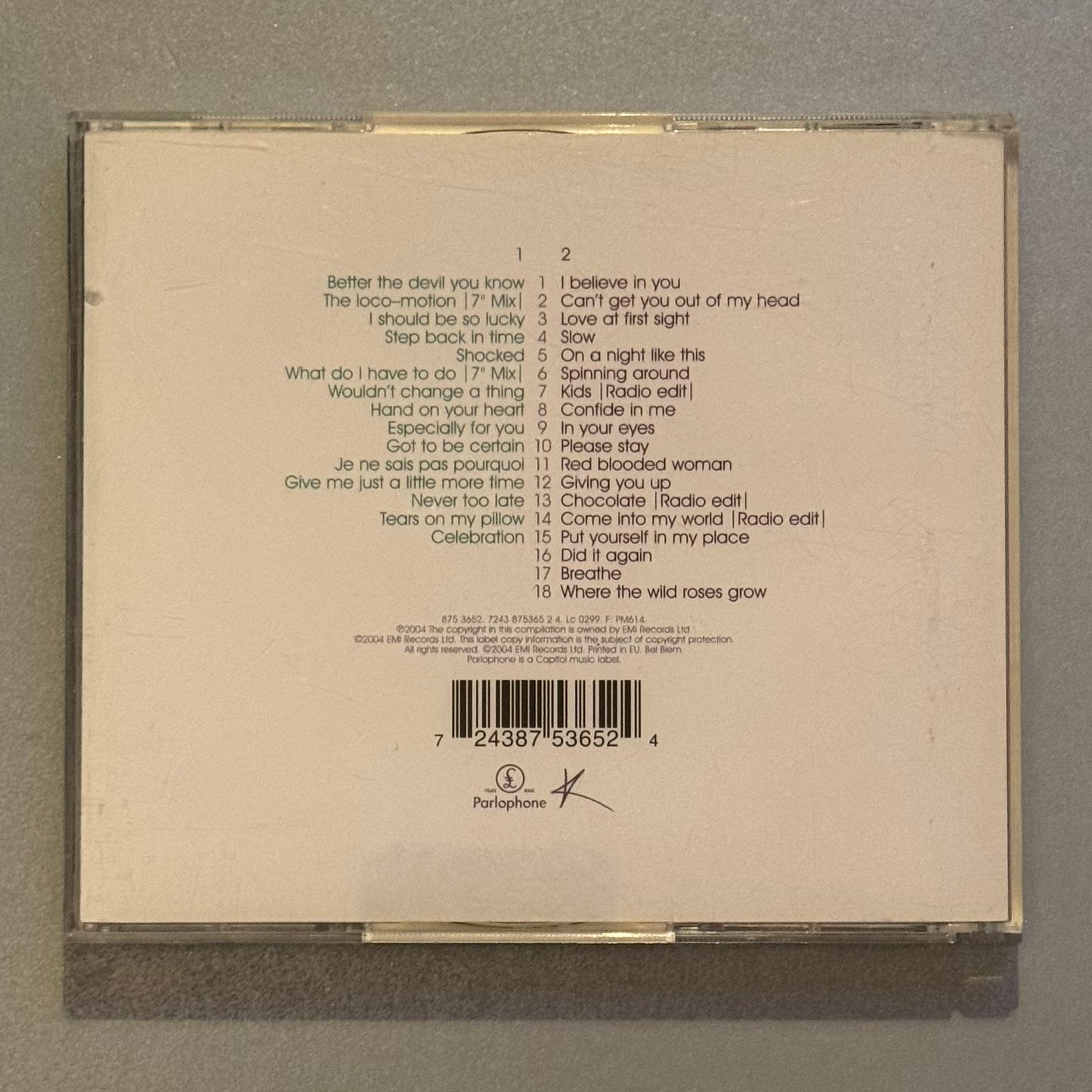 Kylie Minogue Ultimate Kylie UK CD