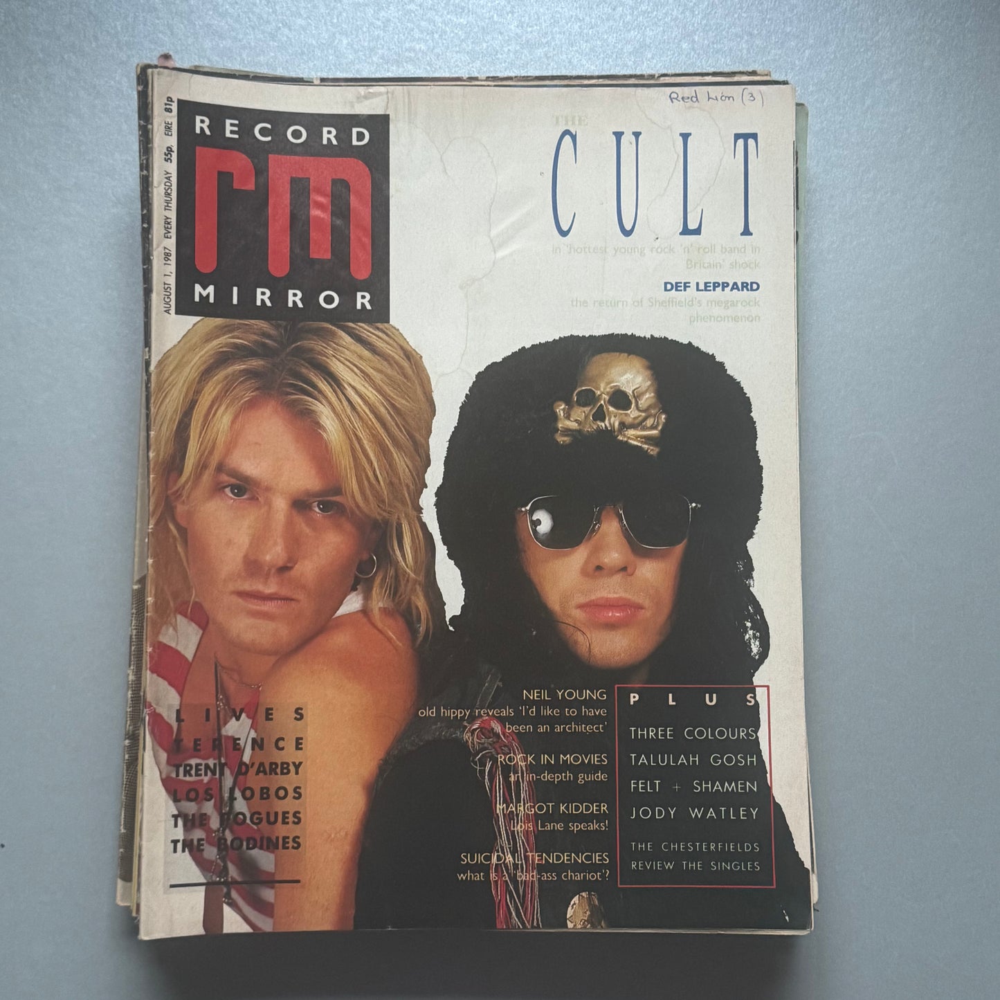 Record Mirror Aug 1 1987