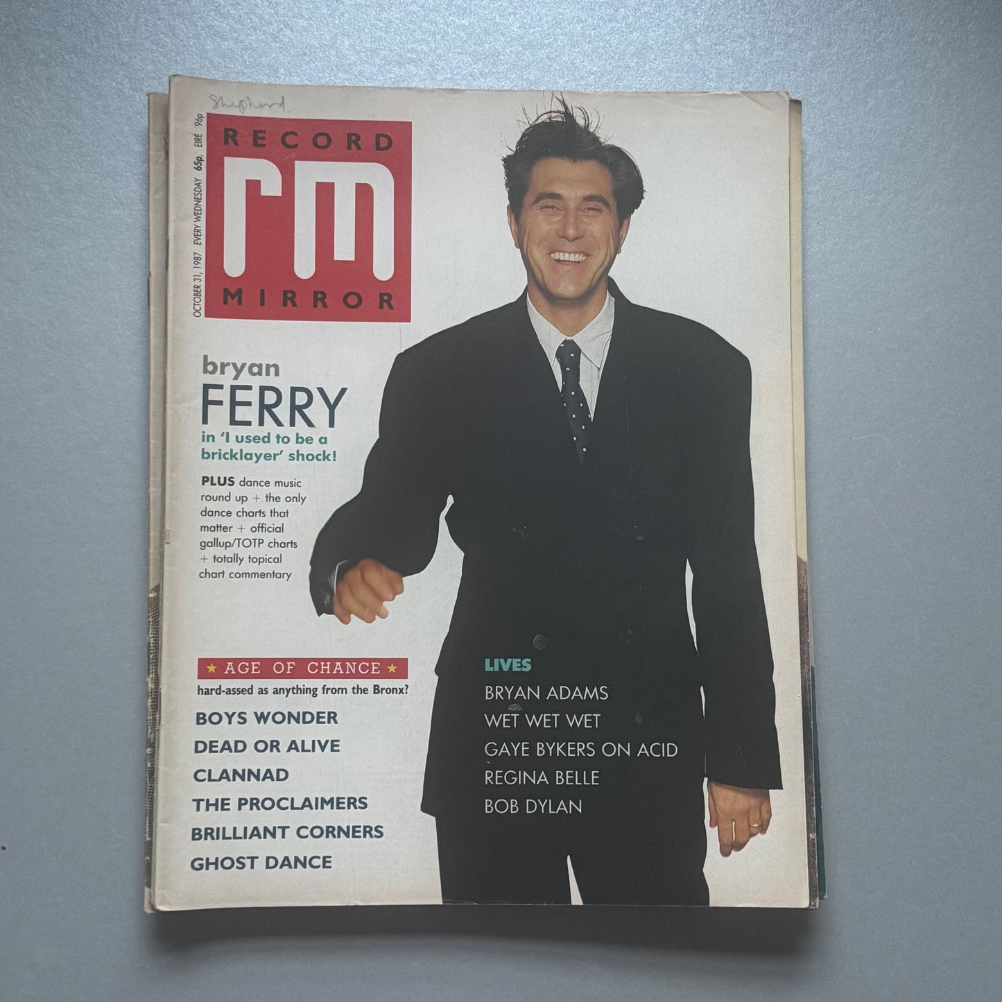 Record Mirror Oct 31 1987