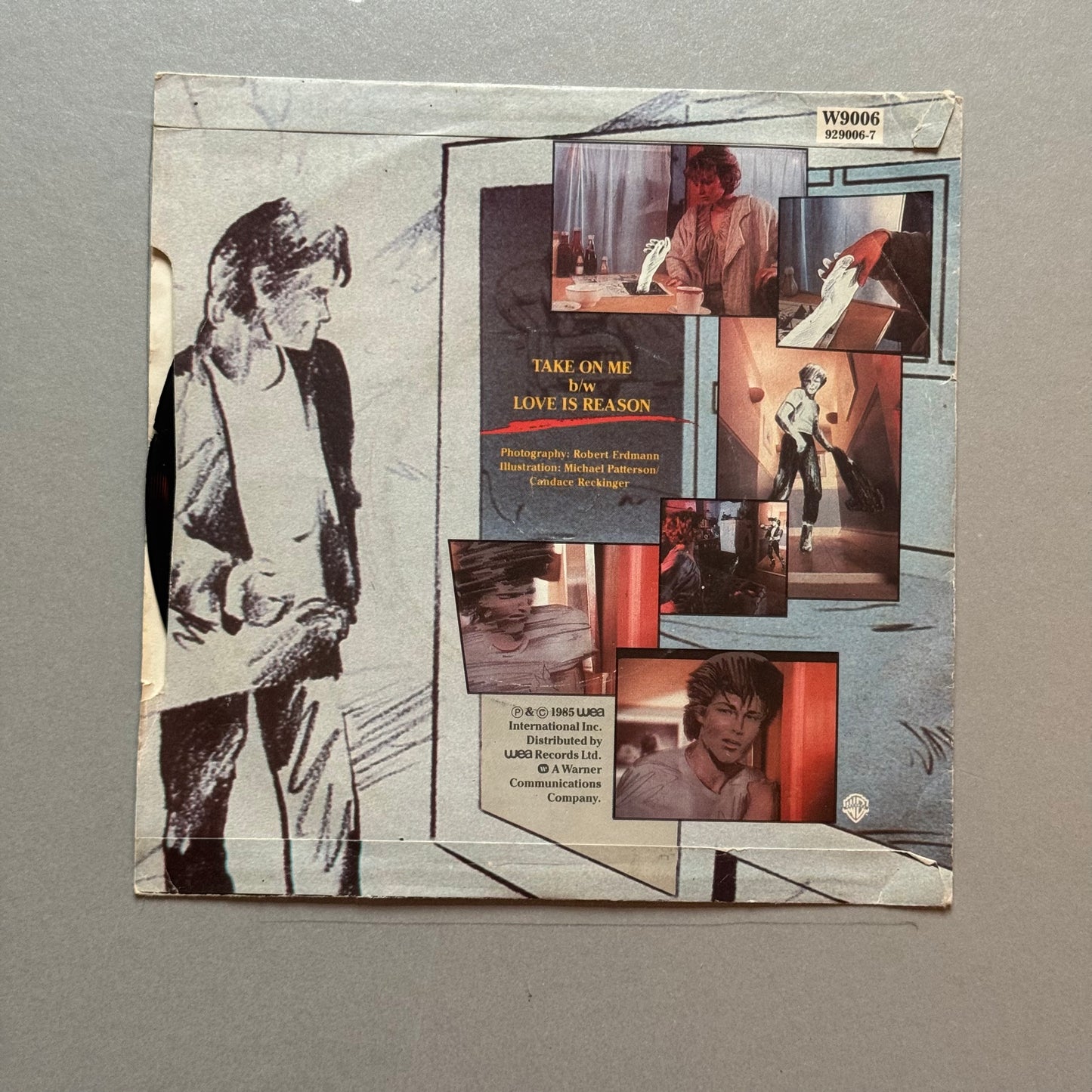 A-ha Take on Me UK 7” single