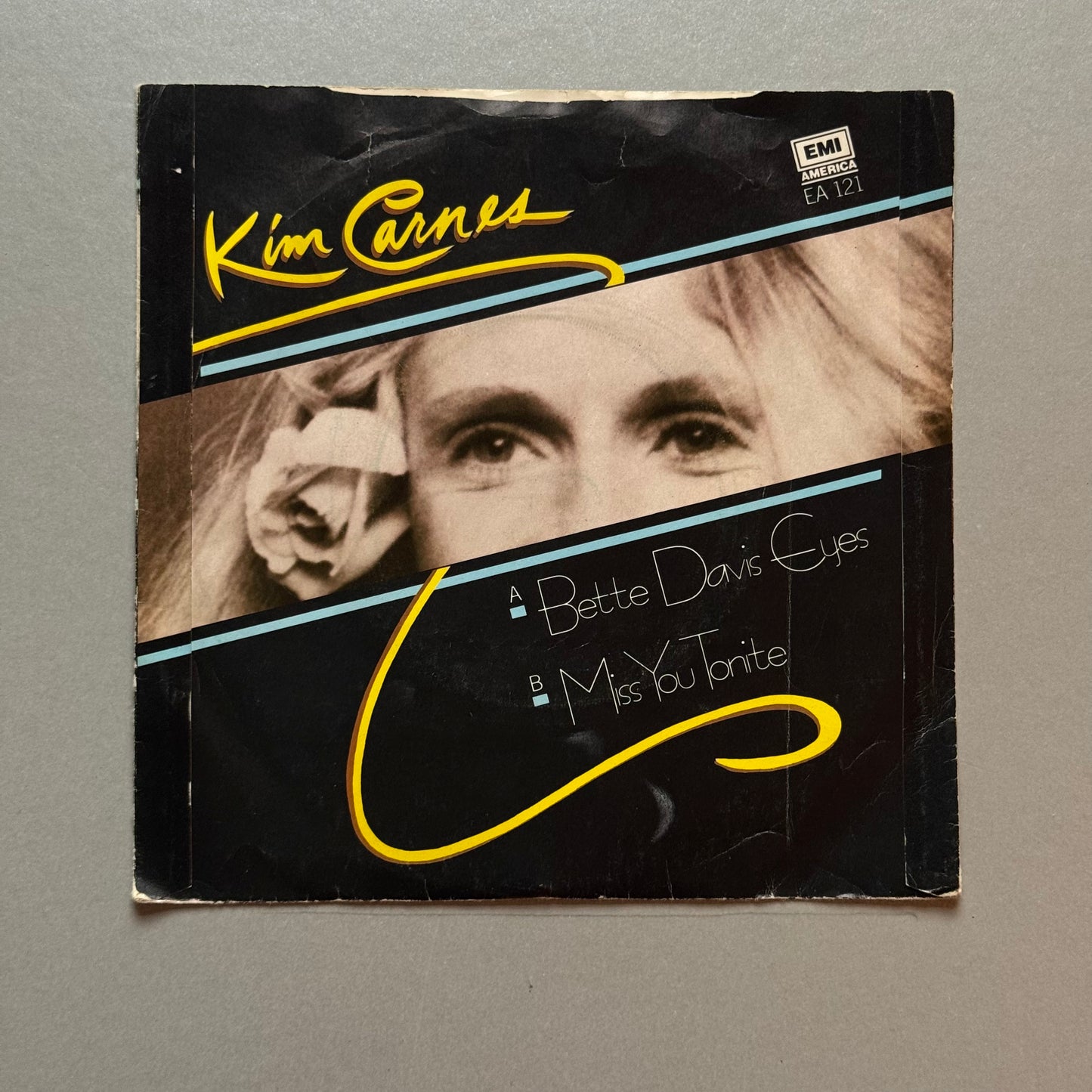 Kim Carnes Bette Davis Eyes UK 7” single