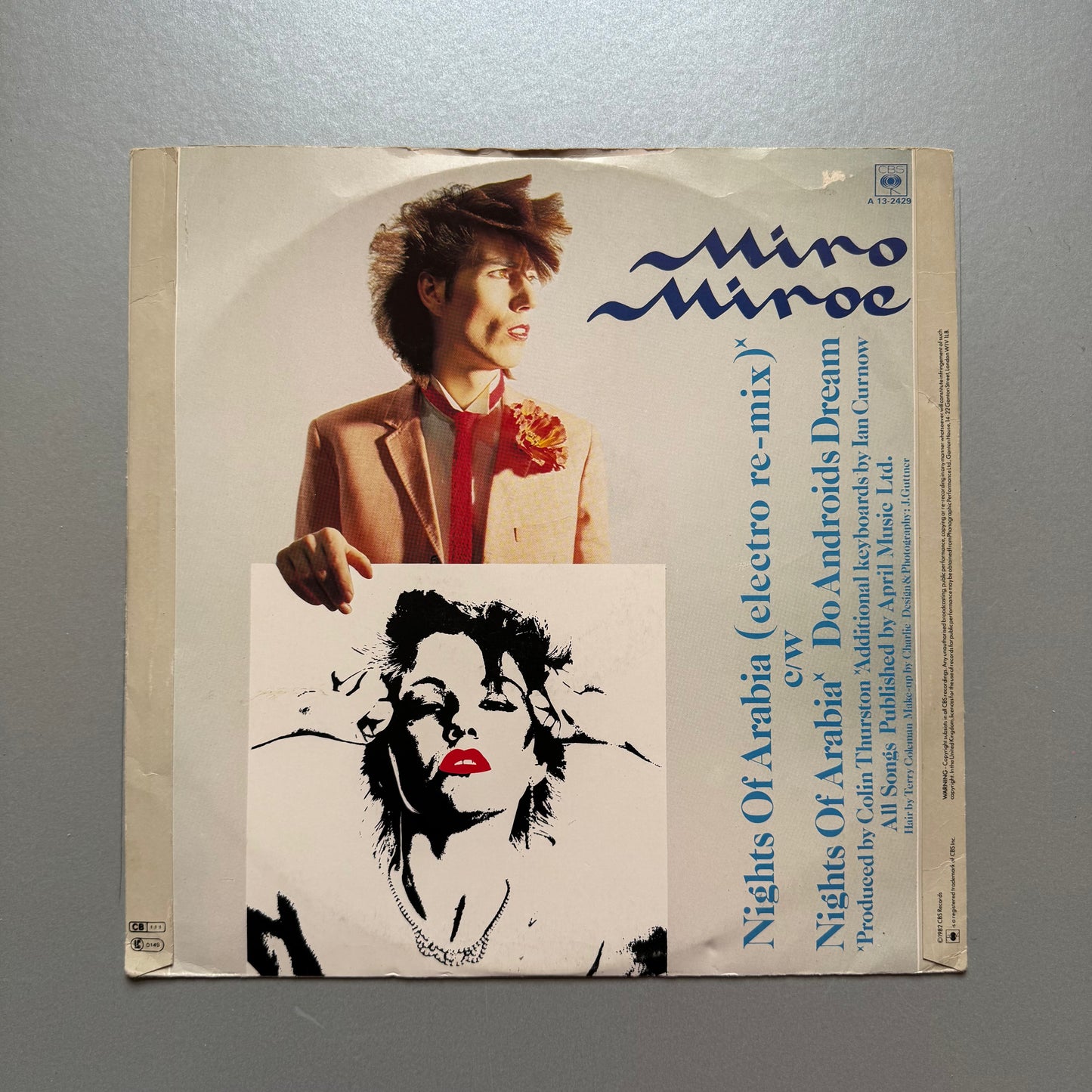Miro Miroe Nights of Arabia UK 12" single
