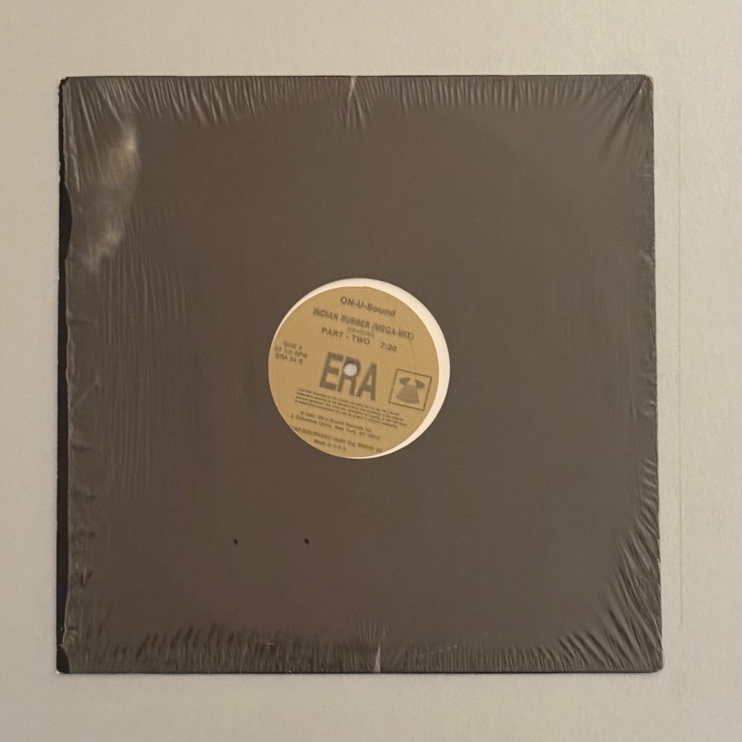 Erasure Indian Rubber Megamix Parts 1&2 US vinyl 12”