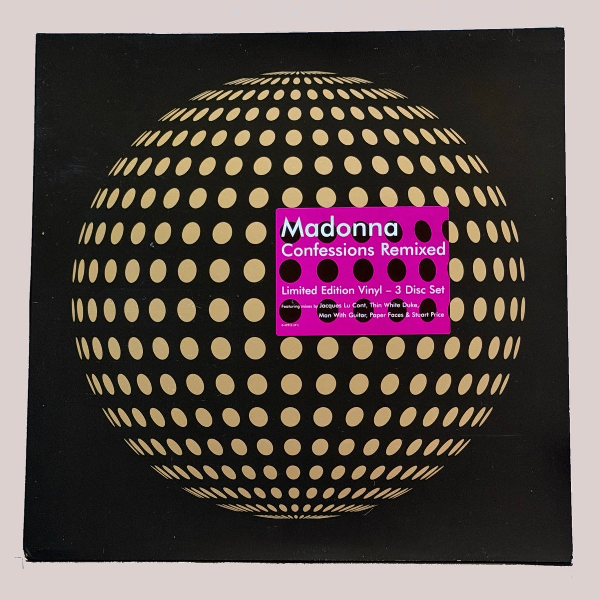 Madonna Confessions on a Dance Floor Remixed 3LP Ltd Ed Vinyl