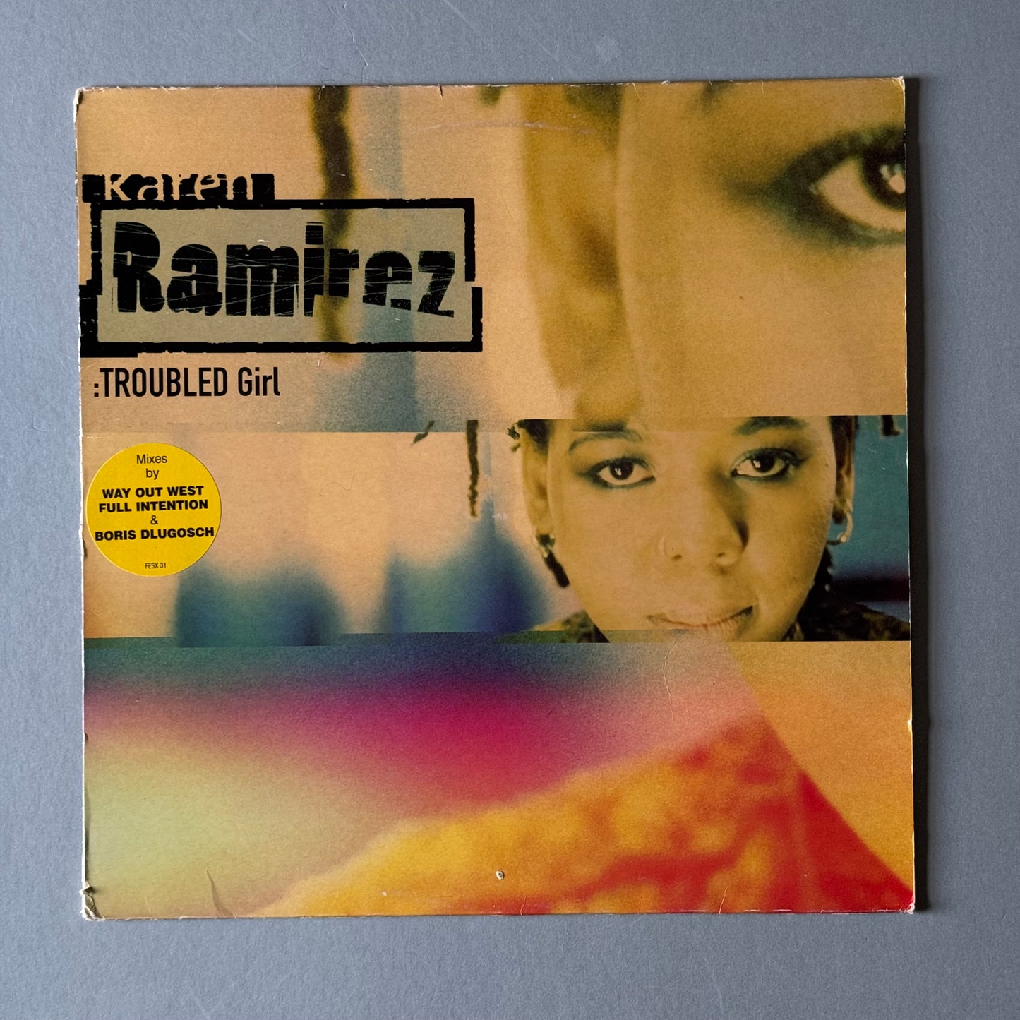 Karen Ramirez Troubled Girl UK 12” single