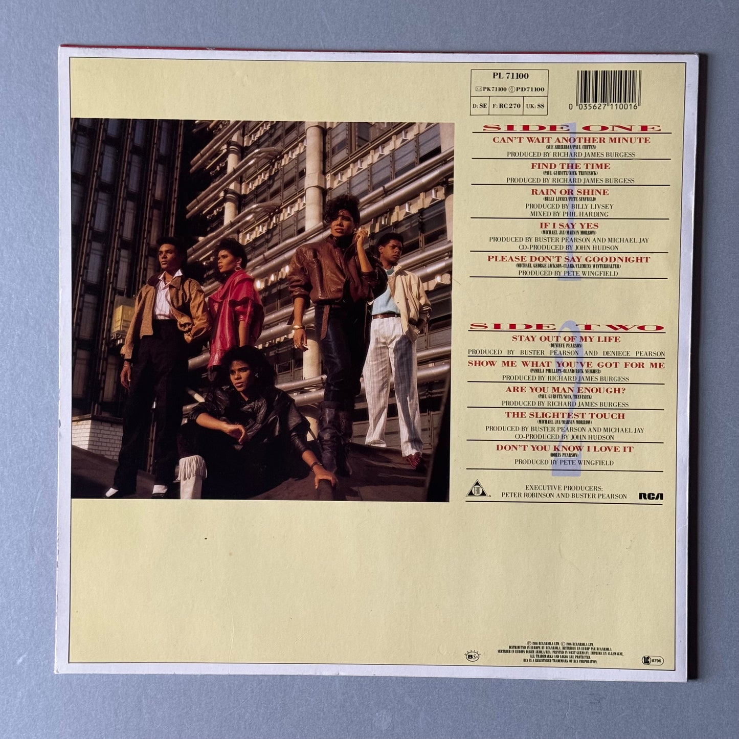 Five Star Silk and Steel UK vinyl LP