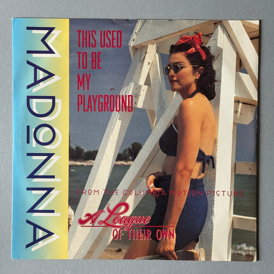 Madonna This Used to Be My Playground UK 12” single