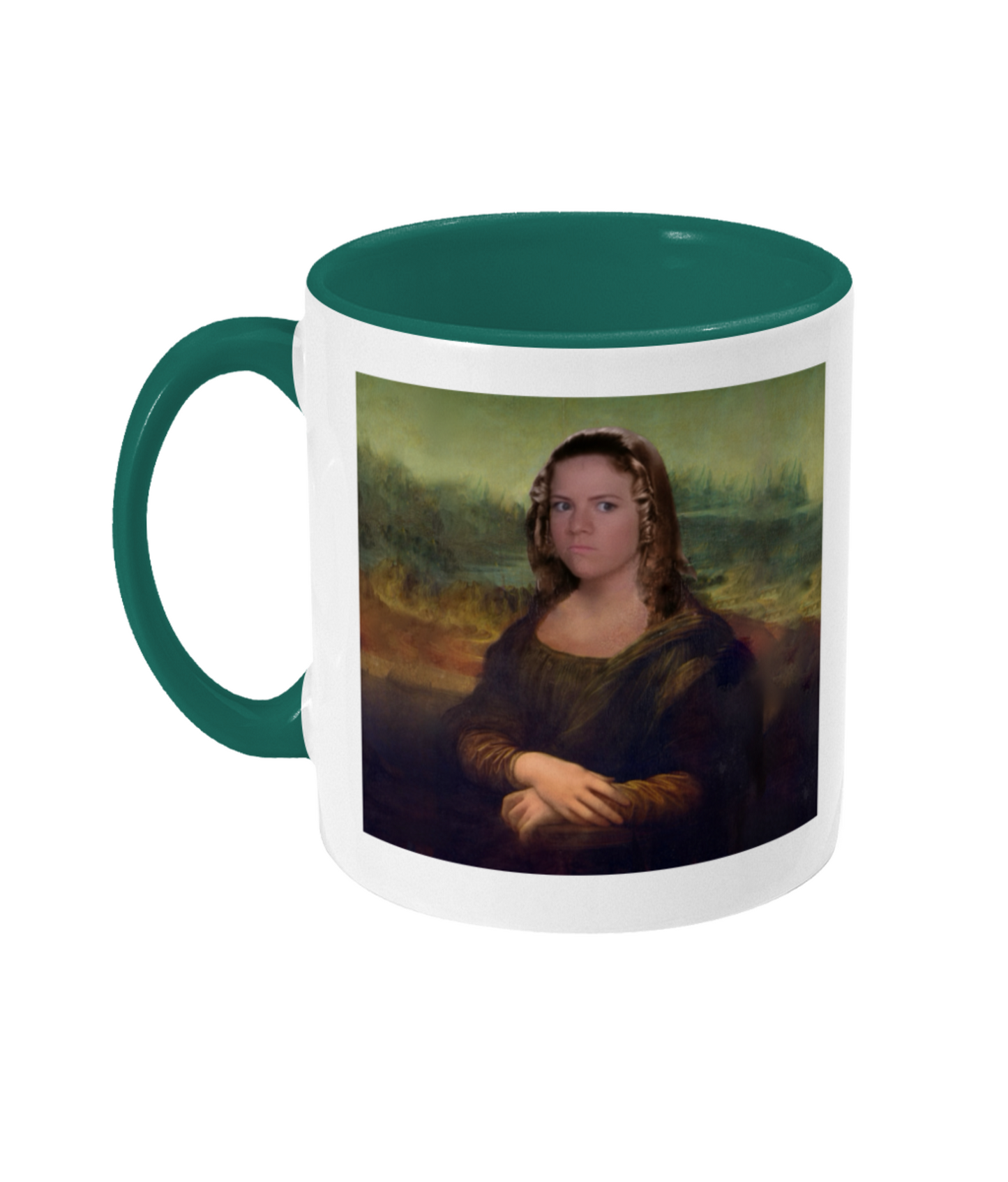 Jan Brady as Mona Lisa Mug