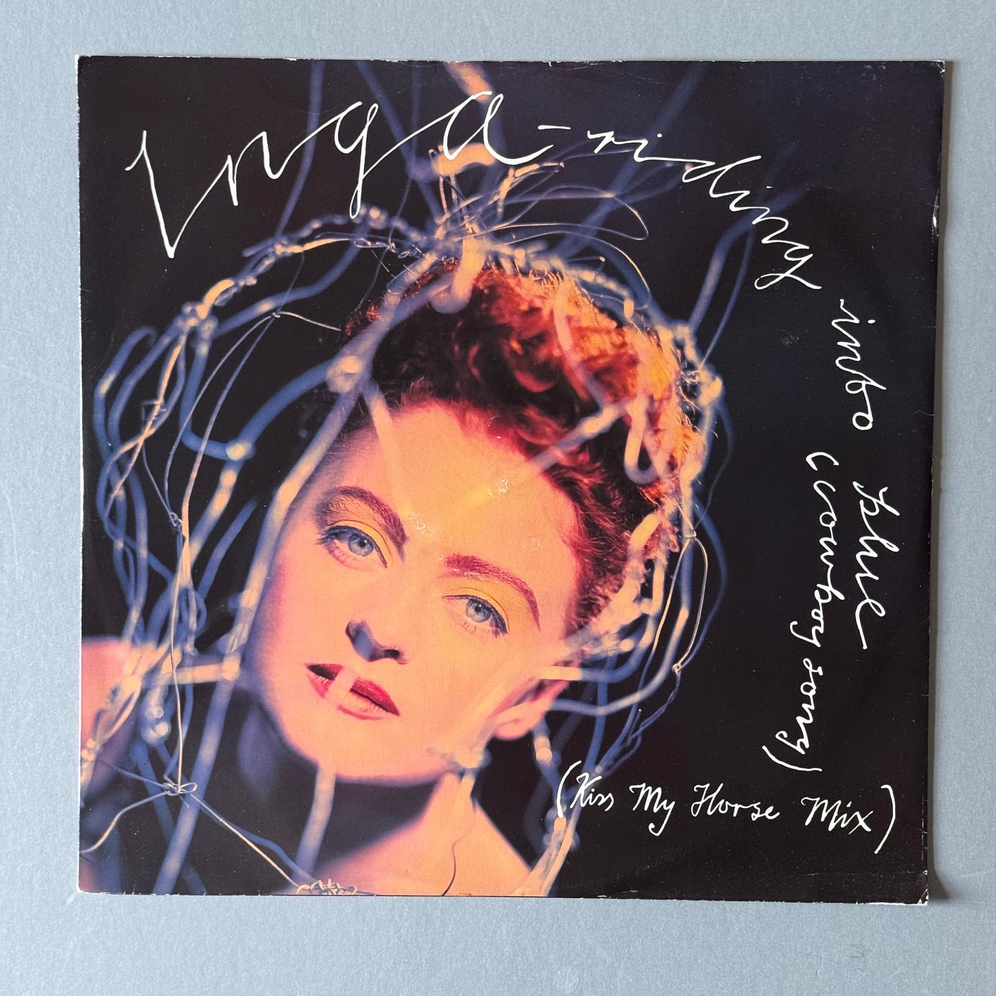 Inga Riding Into Blue (Cowboy Song) UK 12” single