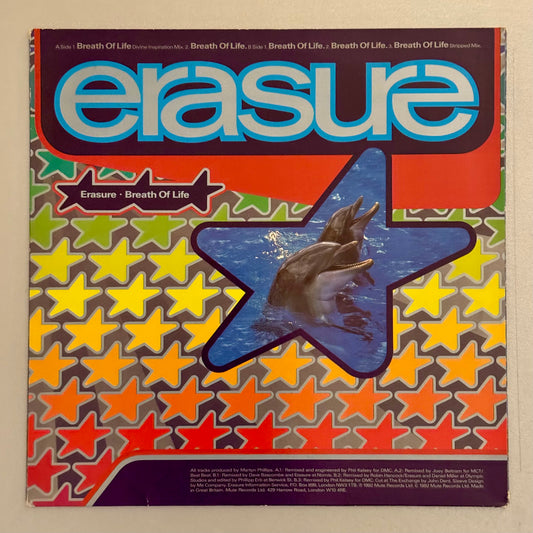 Erasure Breath of Life UK 12” single