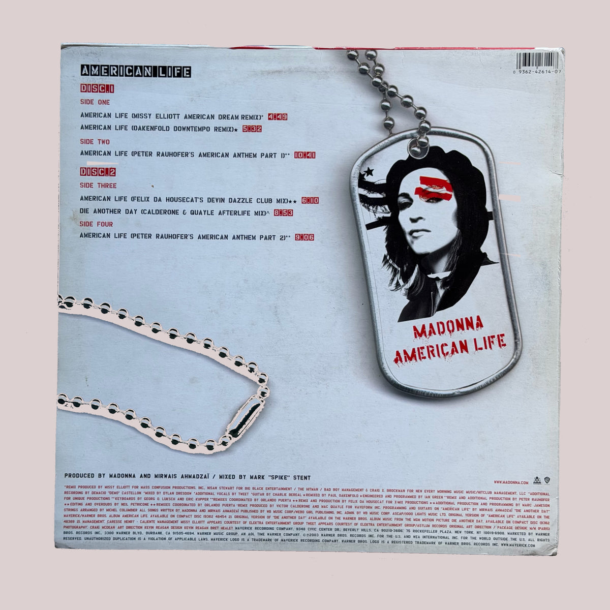 Madonna American Life European 12” double pack