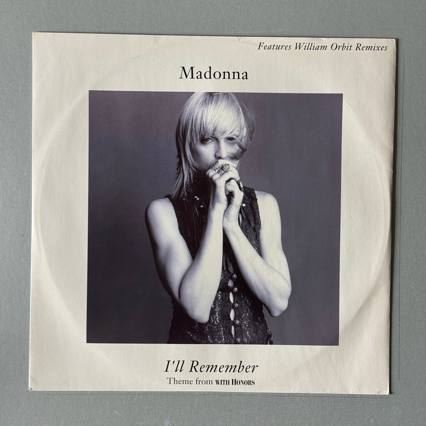 Madonna I’ll Remember (Theme from With Honors) UK 12” single