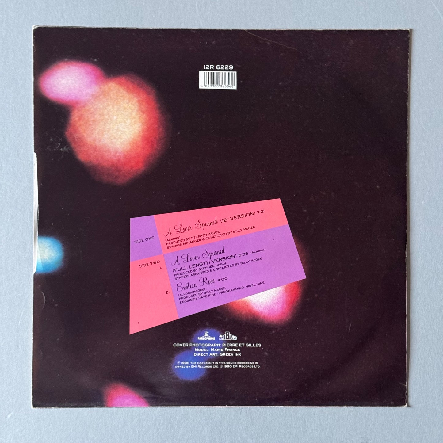 Marc Almond A Lover Spurned UK 12” single
