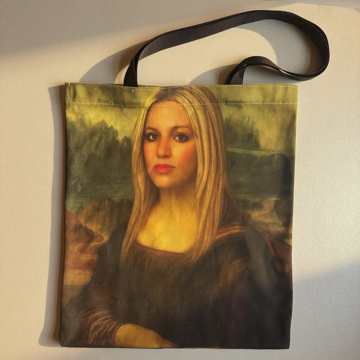 The Britney Jean canvas tote bag