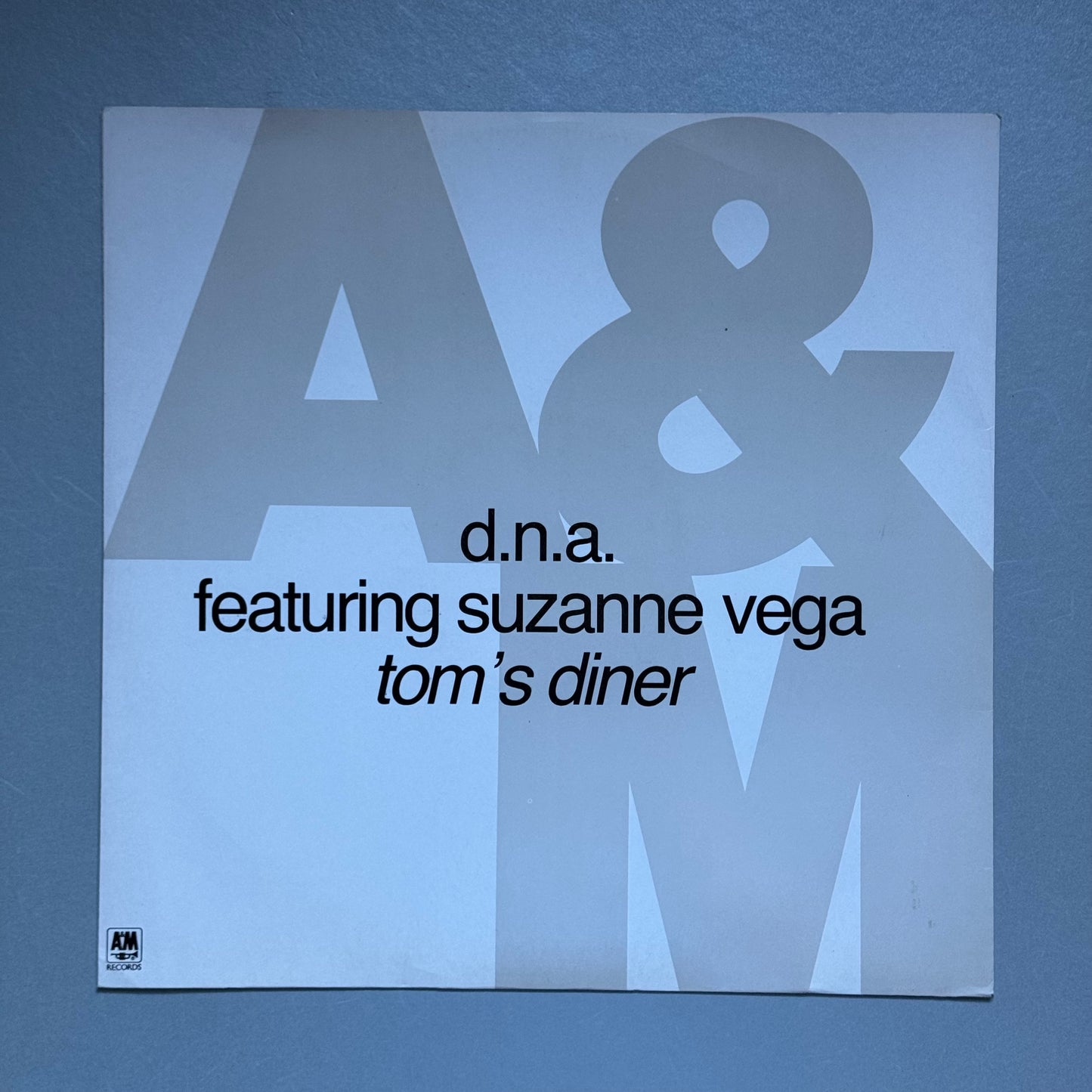 D.N.A. feat. Suzanne Vega Tom's Diner UK 12" single