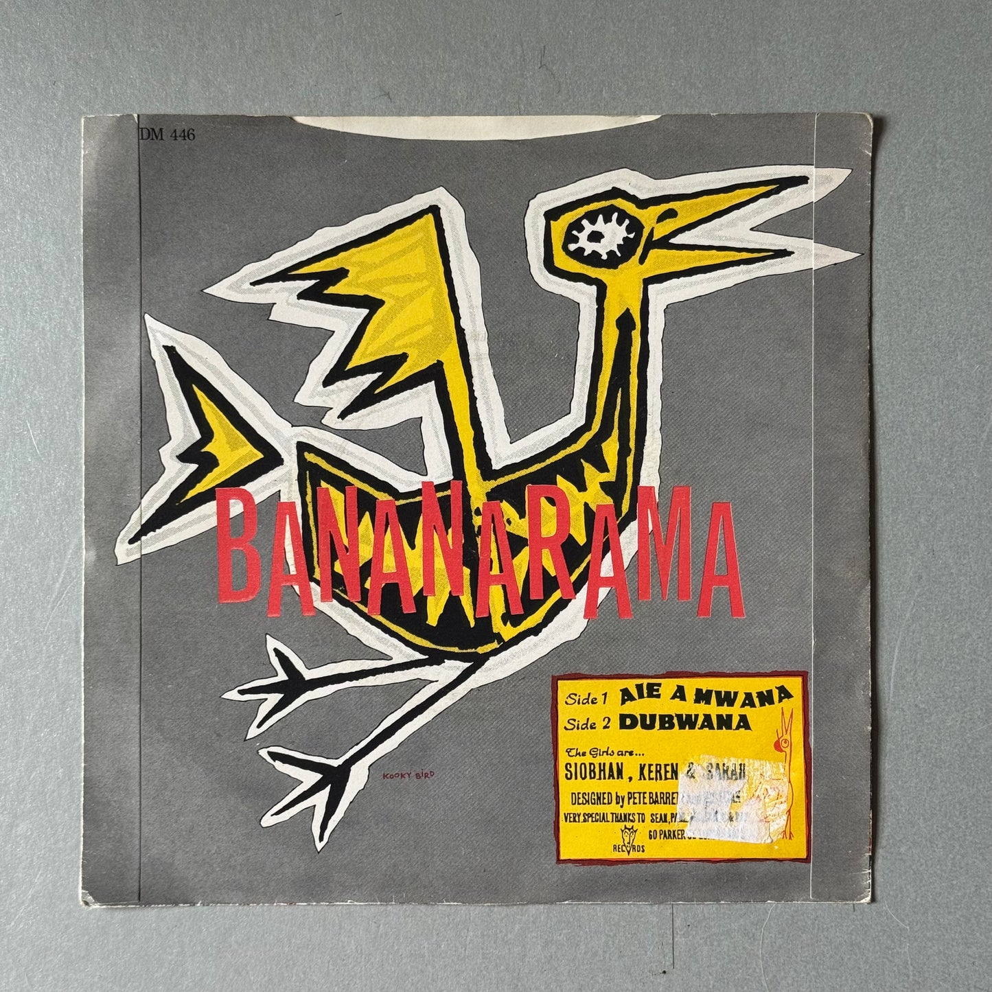 Bananarama Aie A Mwana UK 1981 Demon Records 7" single