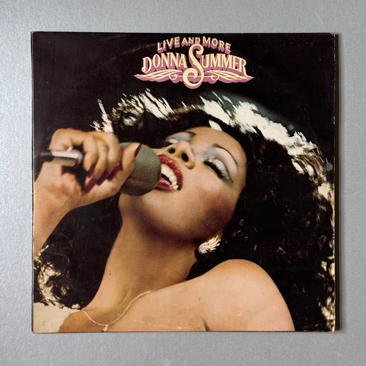 Donna Summer Live and More UK 1978 2LP vinyl