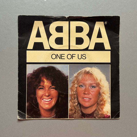 ABBA One of Us UK 7” single