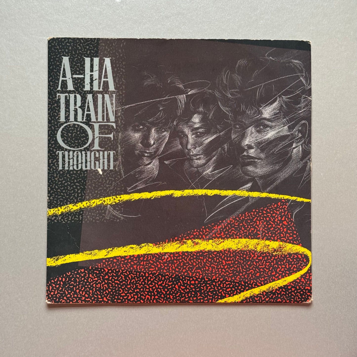 A-ha Train of Thought UK 7” single
