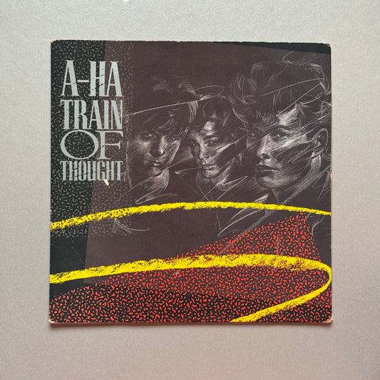 A-ha Train of Thought UK 7” single