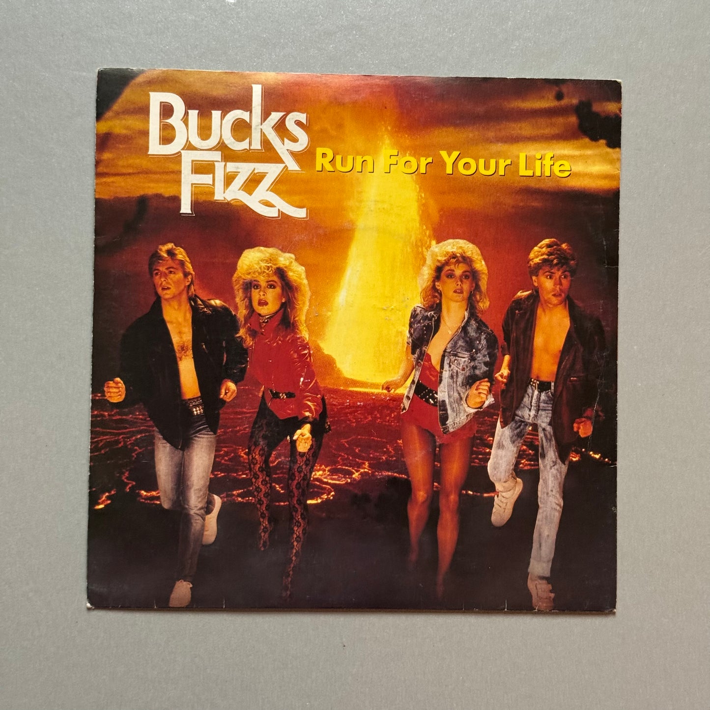 Bucks Fizz Run For Your Life UK 7” single