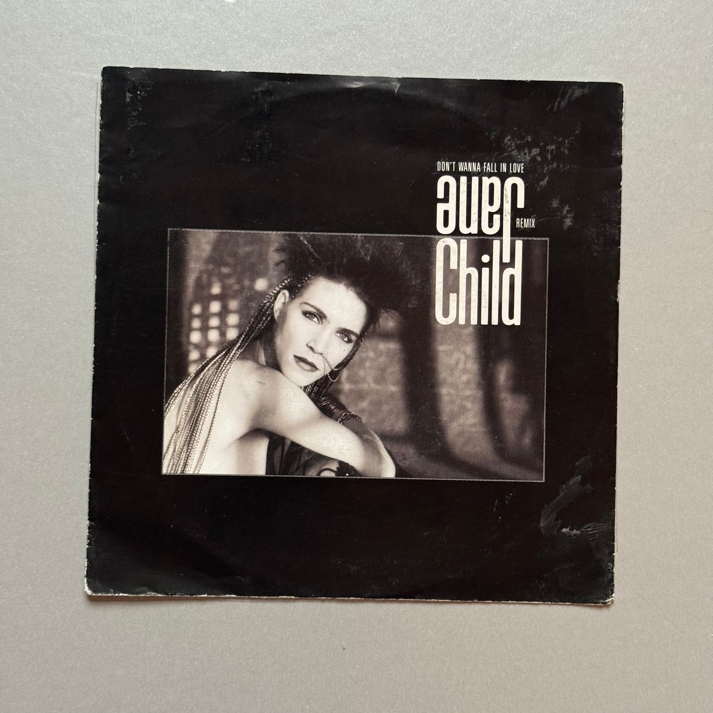 Jane Child Don’t Wanna Fall in Love UK 7” single