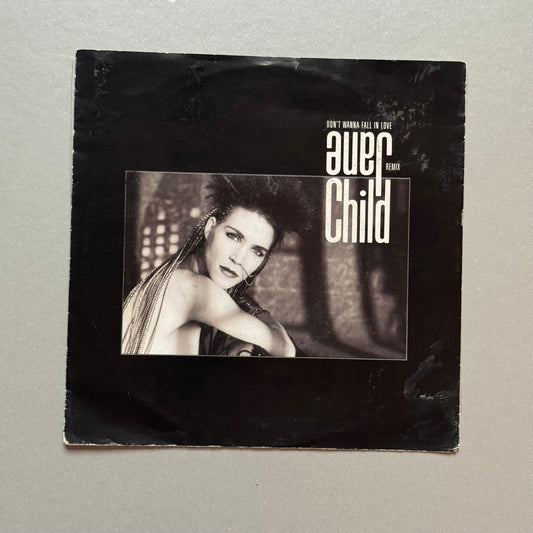 Jane Child Don’t Wanna Fall in Love UK 7” single