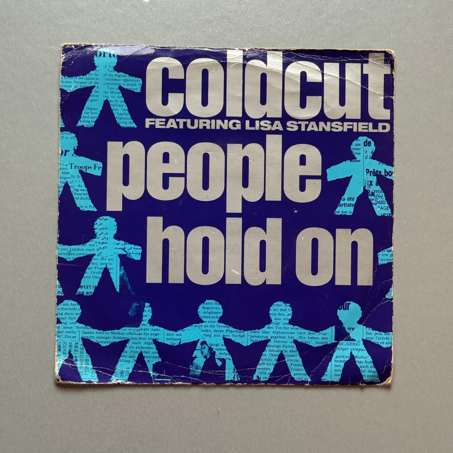 Coldcut featuring Lisa Stansfield People Hold On UK 7” single