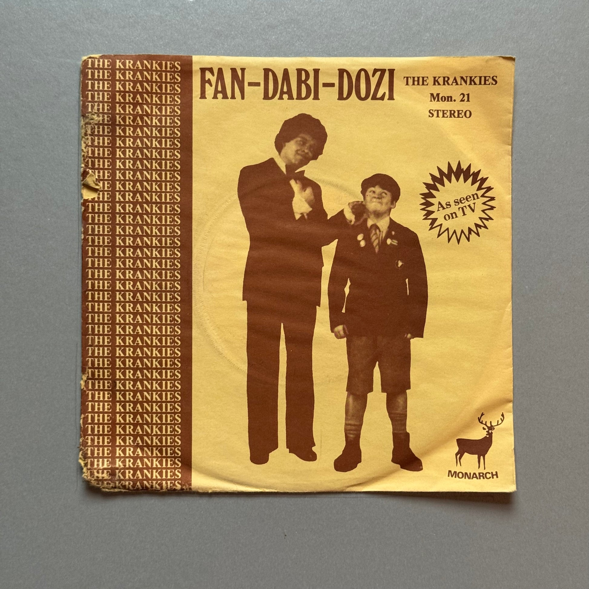 The Krankies Fan Dabi Dozi UK 7 Single The Pop Kids the-krankies-fan-dabi-dozi-uk-7-single-the-pop-kids