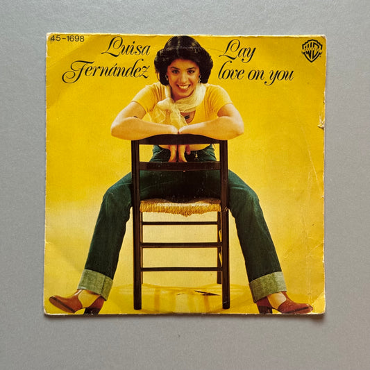 Luisa Fernandez Lay Love On You UK 7” single