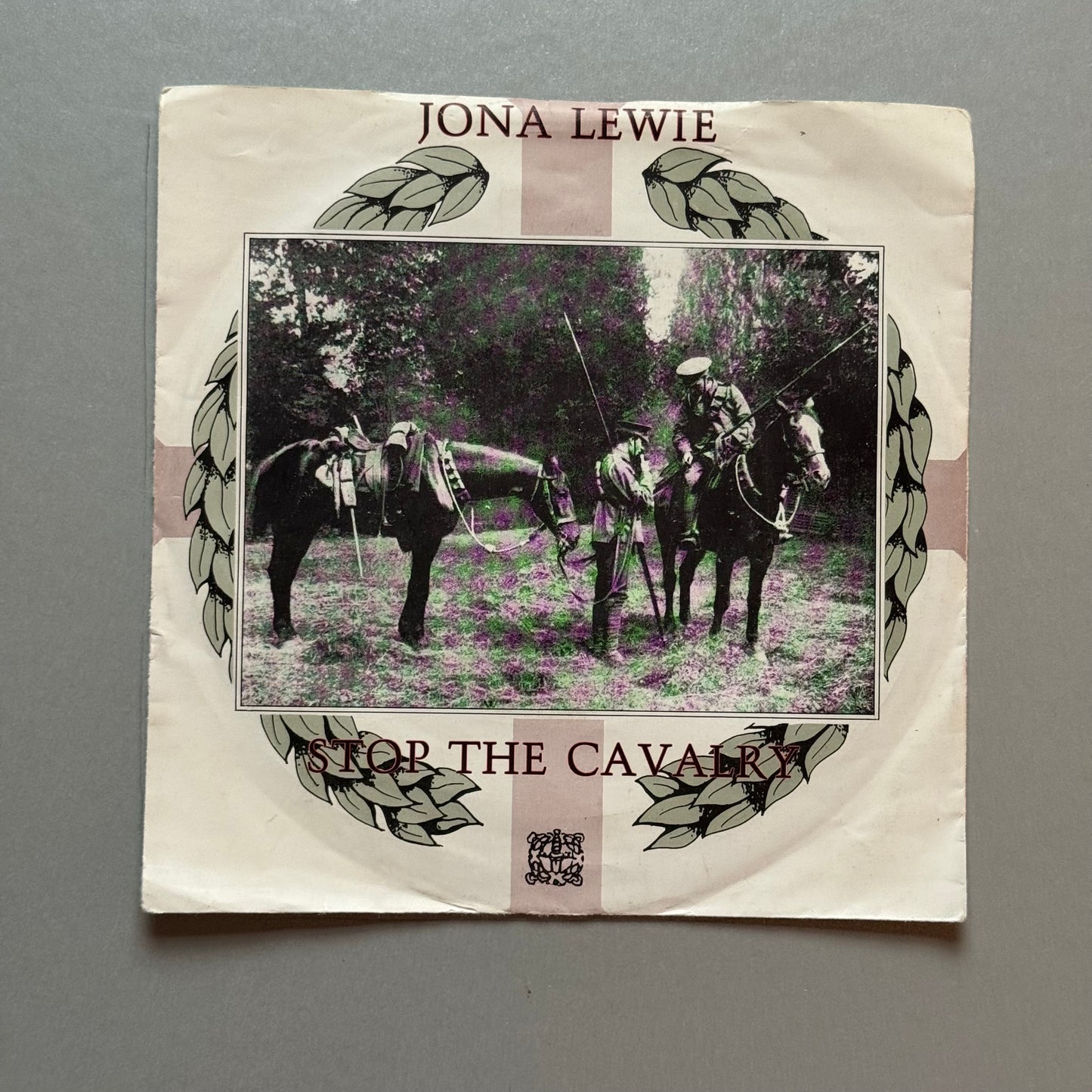 Jona Lewie Stop the Cavalry UK 7” single