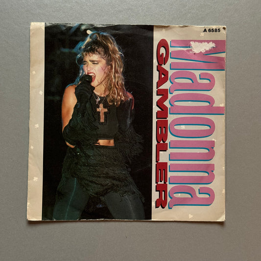 Madonna Gambler UK 7” single