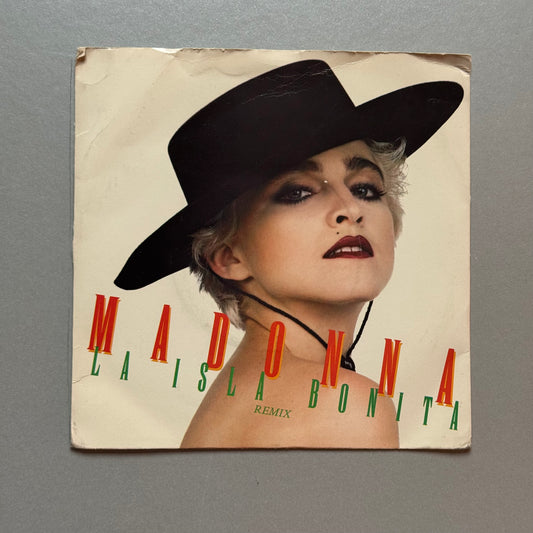 Madonna La Isla Bonita UK 7” single