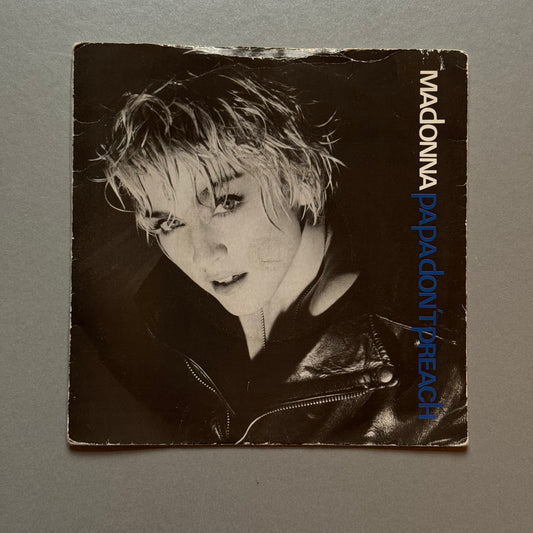 Madonna Papa Don’t Preach UK 7” single