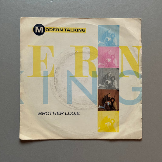 Modern Talking Brother Louie UK 7” single