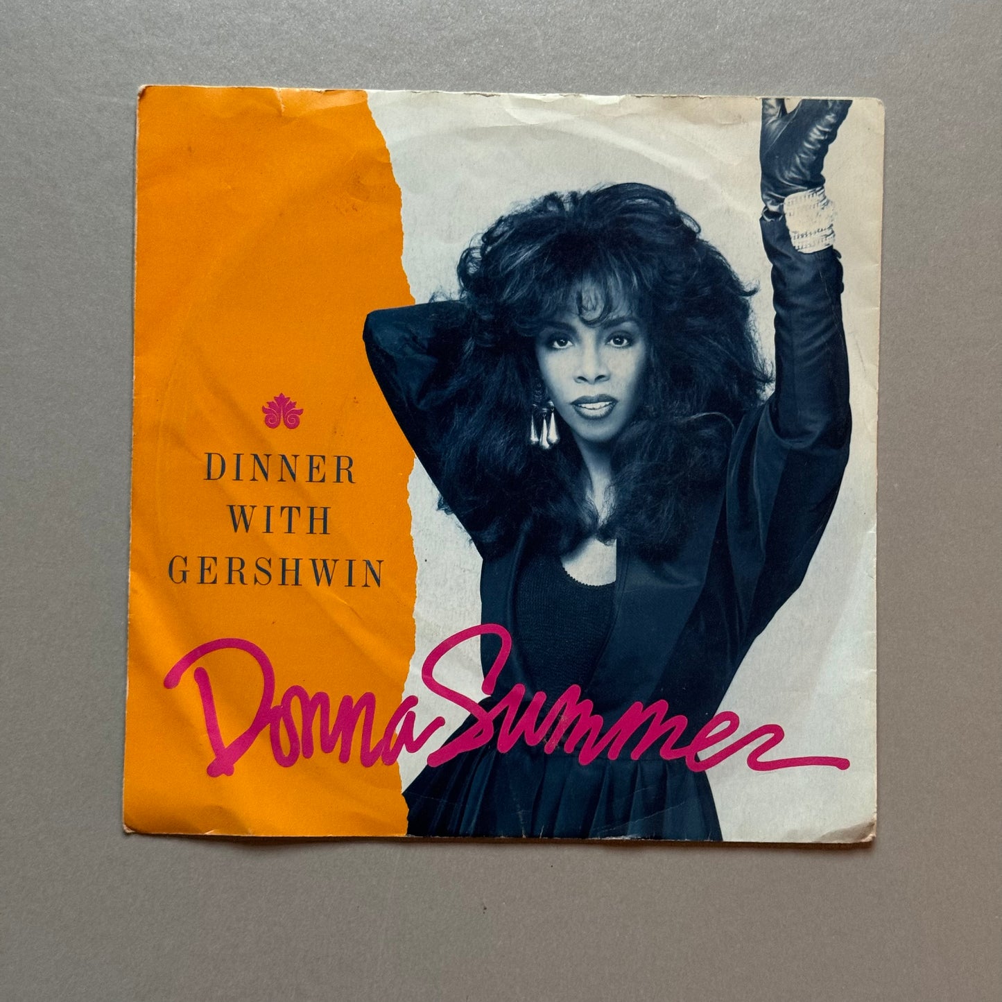 Donna Summer Dinner With Gershwin UK 7” single