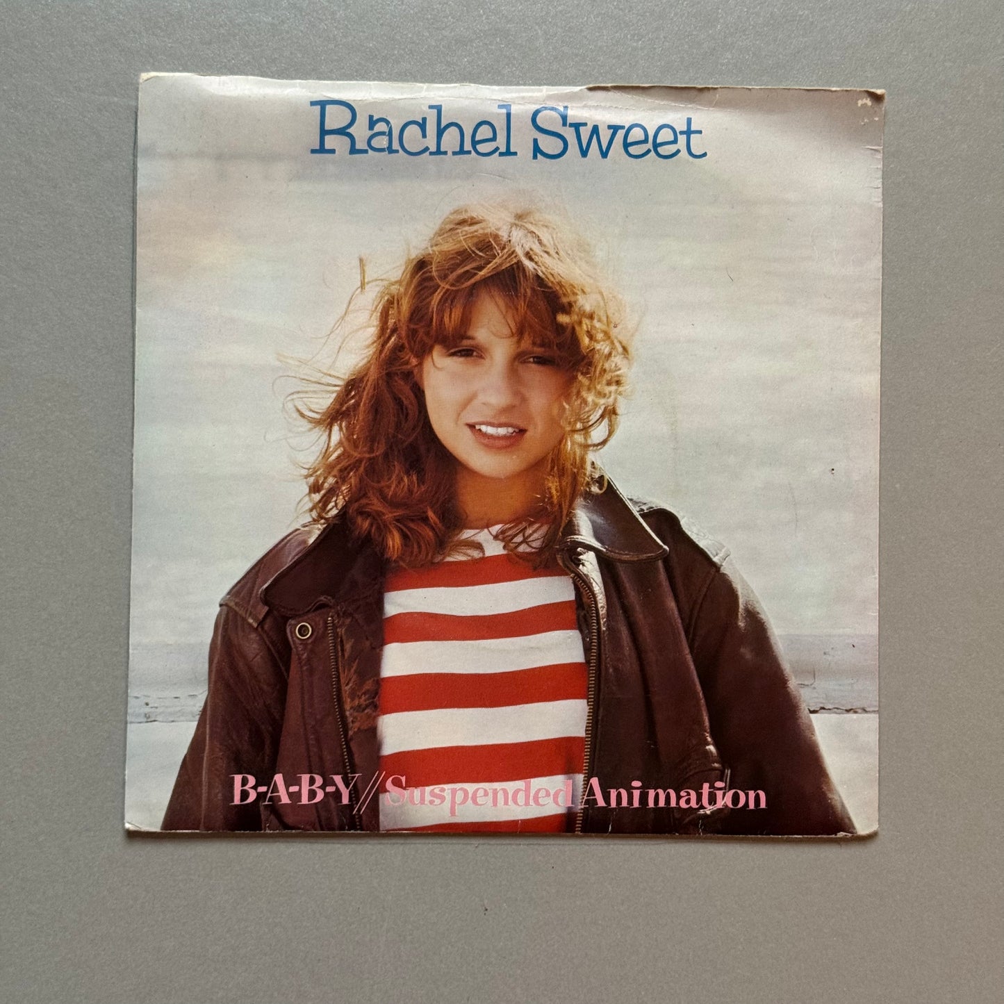 Rachel Sweet B.A.B.Y. / Suspended Animation UK 7” single