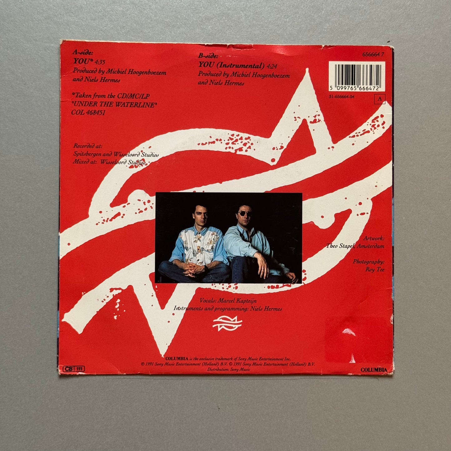 Ten Sharp You UK 7” single