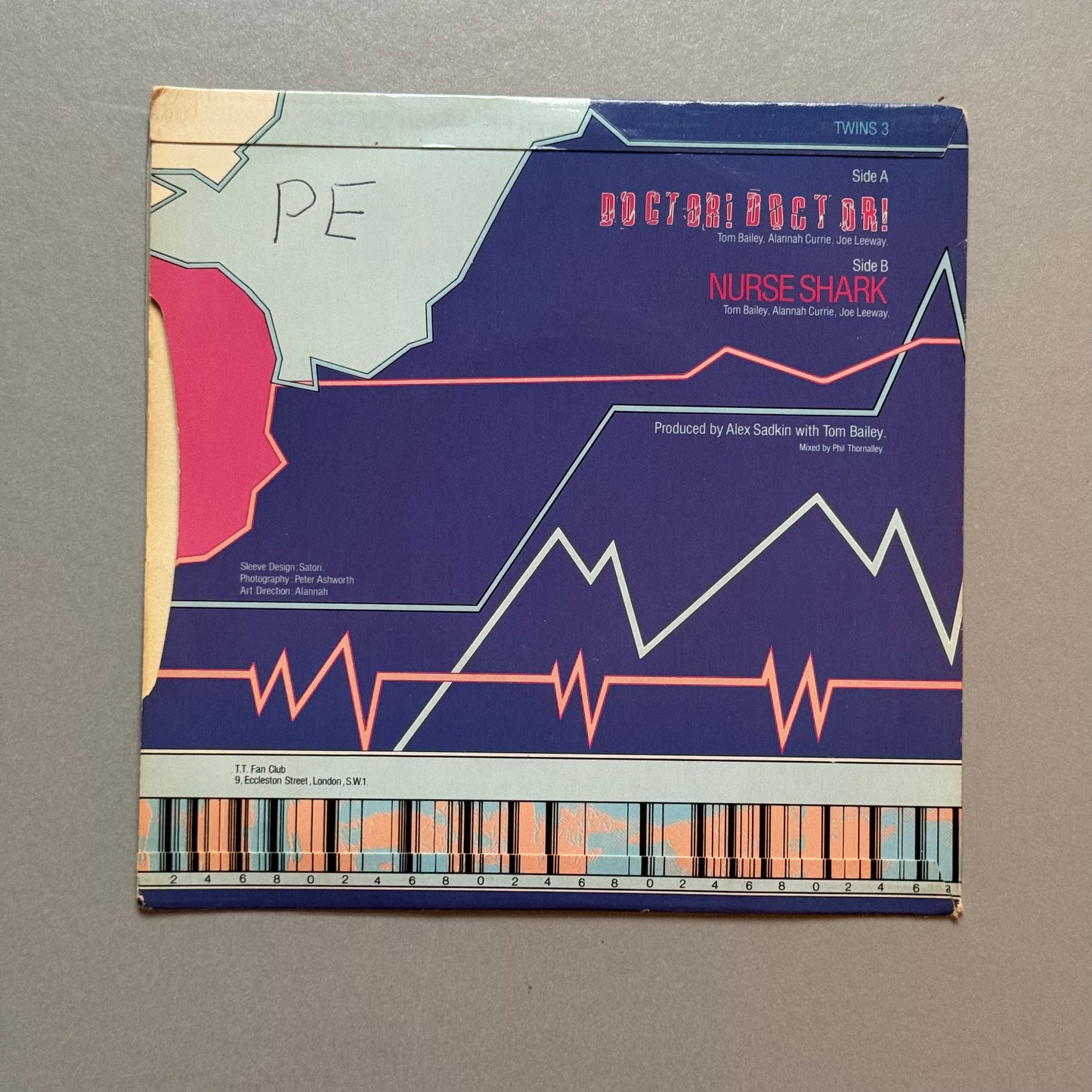 Thompson Twins Doctor! Doctor! UK 7” single